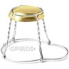 Opiros GABBIETTE FERMATAPPO CON CAPSULA METALLICA CAPPELLOTTO PER TAPPI pz50 ZINCO/ORO