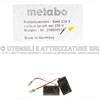 Metabo R&G COPPIA CARBONCINI SPAZZOLE ORIGINALI METABO per FME GE LF OFE STEB PLUS WBE