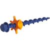 Peggy Peg Picchetti a vite Peg&Stop Small da 16 cm con dado di bloccaggio - 6 picchetti per tutte le piastre di ancoraggio - per 85% di tutti i pavimenti - Piastra di ancoraggio Fix&Go 2.0 accessori