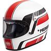 PREMIER CASCO MX BL 8 BM,BIANCO/ROSSO/NERO,M