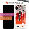 Huawei DISPLAY HUAWEI NOVA 5T YAL-L21 YAL-L61 YAL-L71 SCHERMO LCD VETRO + FRAME SILVER