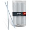 HELPMATE - Asta filettata M10 x 330 mm in acciaio zincato - Set da 10 pezzi di barra con filettatura metrica integrale - Perno filettato con classe di resistenza 4,8, DIN 976