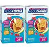 Pesoforma Biscotti Lampone e Mela, Pasto sostitutivo proteico, Per rimettersi in forma con gusto, Solo 219 calorie, Nuovo formato, 16 biscotti, 8 pasti sostitutivi (Confezione da 2)