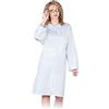 LEBER & HOLLMAN Leber&Hollman - Grembiule protettivo da donna LH-Food+Cwoxxl Cook/Food/HCL, taglia XXL, colore: Bianco
