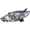 taros trade TarosTrade 37-0739-L-19586 Faro Anteriore Elettrico Nero Con Motore Fino Al 2008 Lato Sinistro