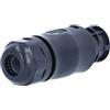 as - Schwabe Betteri BC01 Presa - connessione microinverter monofase - per cavi Ø10-14mm (fino a 4mm²) - tripolare (L,N+PE) - 230V/max. 25A, -40°C～+85°C - IP68 - Nero, 62087