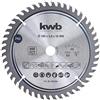 kwb lama per sega circolare 160 x 16 mm, taglio molto fine, adatta per piani di lavoro, legno e pannelli rivestiti