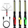 TORCIA LAMPADA DA LAVORO CALAMITA PORTATILE LED RICARICABILE OFFICINA PESCA