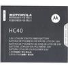 02FEF2A Motorola Nuova Batteria Original Hc40 2350mah Pila Ricambio Litio Per Moto C