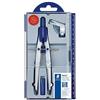 Staedtler Compasso Balaustrone Staedtler mod 55001 con Mina Ricambio e Astuccio Righello