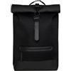 RAINS Zaino Rains modello impermeabile Rolltop Rucksack Mini Unisex colore Nero