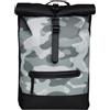 RAINS Zaino Rains modello Rolltop Rucksack Mini , impermeabile colore Camo