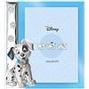 VALENTI & CO. Disney Baby La Carica dei 101, Cornice per Foto in Argento da Tavolo o Comodino con Dettaglio 3D Cane Dalmata Lucky per la Cameretta del Bambino, Idea Regalo Battesimo o Compleanno