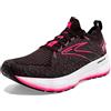 BROOKS Glycerin StealthFit 20, Sneaker Donna, Spilla Nera/Perla annerita/Diva, 42 EU Stretta