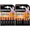 Duracell batterie DURACELL POWERBOOST pile AA stilo AAA ministilo NUOVO MODELLO Scad 2035