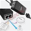 r2digital INIETTORE PoE TENDA POE30G-AT 30W 48V GIGALAN GIGABIT LAN VIDEOSORVEGLIANZA HDTV