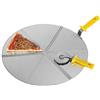 LILLY CODROIPO Cacciapizza Inox Cm.45 -8 Porzioni Casa Cucina Pizzeria Accessorio Ristorazione