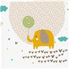 goldbuch Little Dream - Album fotografico a misura di bambino, effetto lino, con 60 pagine bianche e pergamena, per bambini, da incollare, ca. 25 x 25 x 4 cm