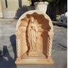mondo artistica CUPOLA GROTTA NICCHIA STATUA DELLA MADONNA DI LOURDES IN CEMENTO MARMO PIETRA