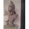 SCULTURA STATUA BUSTO MINERVA IN CEMENTO MARMO PIETRA