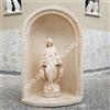 mondo artistica CUPOLA GROTTA NICCHIA STATUA DELLA MADONNA IMMACOLATA IN CEMENTO MARMO PIETRA