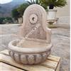 MONDO ARTISTICA FONTANA A MURO DA PARETE PENSILE PER GIARDINO ESTERNO IN CEMENTO MARMO PIETRA