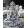 mondo artistica STATUA DEL BUDDHA BUDDA BUDDAH IN CEMENTO MARMO PIETRA ALT. 82 cm GIARDINO