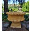 Mondo artistica VASO CALICE ORCIO FIORIERA PER PIANTE DA GIARDINO ESTERNO IN CEMENTO MARMO H30CM