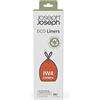 Joseph Joseph IW4 - Sacchetti immondizia ecologici in plastica riciclata, sacchetti per rifiuti da cucina con manici a coulisse, extra resistenti - Confezione da 20, 50 litri, grigio