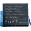 LOPURS BATTERIA 1800MaH per GoPro HERO 11 / HERO11 / HERO 12 AHDBT-901 ADBAT-001 PILA