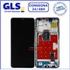 HONOR DISPLAY TOUCH SCREEN +FRAME per HONOR X8A CRT-LX1 LX2 LX3 SCHERMO VETRO NERO