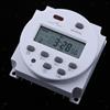 Timer programmabile con controllo digitale LCD bianco Interruttore orario DC 12V