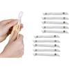 Maximex Set di 10 ganci per strofinacci senza cuciture, per sostituire ganci strappati, lavabili fino a 60°C, 14 x 1 cm