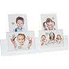 Deknudt Frames Deknudt Cornici Portafoto, Legno, Bianco, 40,5 x 23 x 4 cm