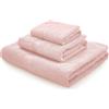 GABEL Asciugamani tris Gabel bagno telo doccia viso ospite spugna idrofila puro cotone