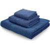GABEL Asciugamani tris Gabel bagno telo doccia viso ospite spugna idrofila puro cotone