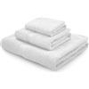 GABEL Asciugamani tris Gabel bagno telo doccia viso ospite spugna idrofila puro cotone