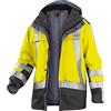 KÜBLER Workwear 'Kübler Giacca da lavoro PSA Safety X, 1 pezzi, M, colore: giallo/Antracite, 19698420 - 3497-m