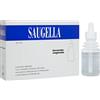 Saugella Lavanda Vaginale ad Azione Detergente e Rinfrescante con Estratto di Salvia, Monodose Pronta all'Uso, 4 Confezioni da 140 ml