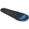 High Peak TR 300 Sacco a Pelo, Unisex - Adulto, Grigio Antracite/Blu, 230 x 85/55 cm