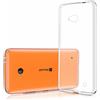 VS Cover Per Nokia Lumia 640 LTE Custodia Gel TPU silicone Trasparente