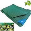 Hongu Telo rete raccolta olive antispina antistrappo occhiellato rinforzato 90 gr/mq