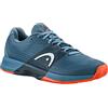HEAD Revolt Pro 4.0 Scarpe da Tennis, Uomo, Nero/Giallo, 38.5 EU