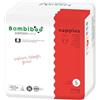 Bambiboo - COTTONWEAR Pannolini Monouso per Bambini - Taglia 5 Junior (12-17kg) - Cotone, Indicatore di Umidità, Barriera 3D Anti-Perdita - Senza Profumo - 24 parti