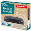 tivùsat Decoder Tivusat Con Tessera HD Inclusa Certificato Tvsat Con HDMI e Scart Nuovo