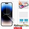 PELLICOLA HIDROGEL IDROGEL PROTEGGI SCHERMO GEL SILICONE PER IPHONE 15