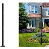 Dopa Store Staffa Supporto Lampione 3 MT Metallo Palo Per Faro LED Esterni Giardino Cortile
