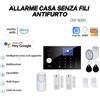 Kit Antifurto Casa Wireless Home Allarme senza fili Wiby App Multifunzione
