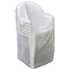 Ribimex Copertura per Sedie da Giardino Impermeabile, 250 x 150 x 80 cm, in Polietilene 90 gr/m², Trattamento Anti-UV, Resistente agli Sbalzi Termici, Occhielli Saldati a Ultrasuoni - PRH09091X71