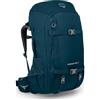 Osprey Zaino da donna Europe 50L Night Jungle Blue, taglia unica